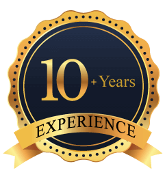 10+ Years Experience