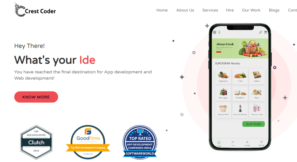 Crest Coder - Mobile App Development Company