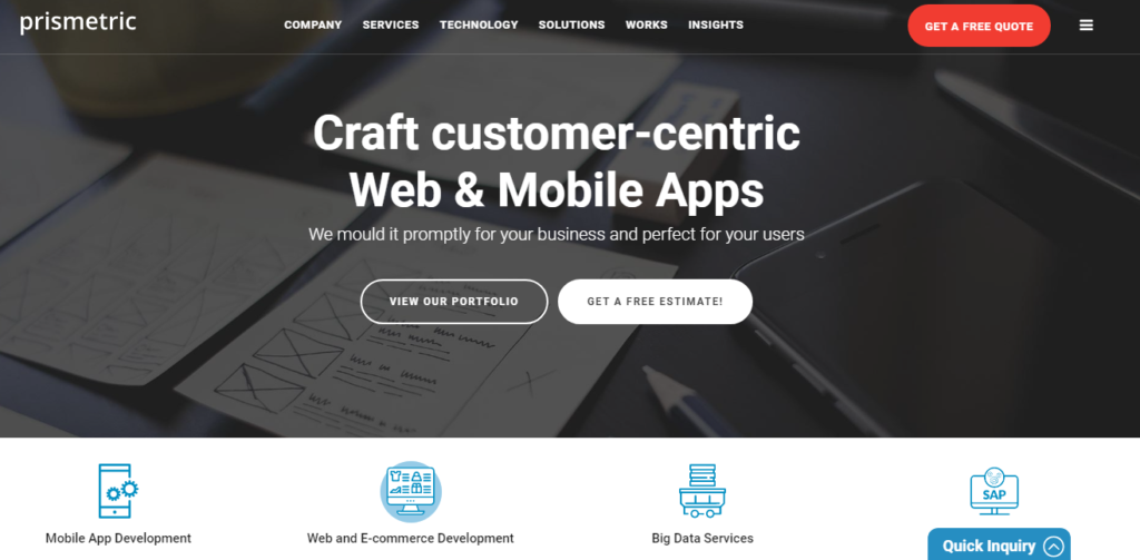 Prismetic - Mobile App Development Company