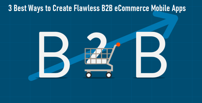3 Best Ways to Create Flawless B2B eCommerce Mobile Apps